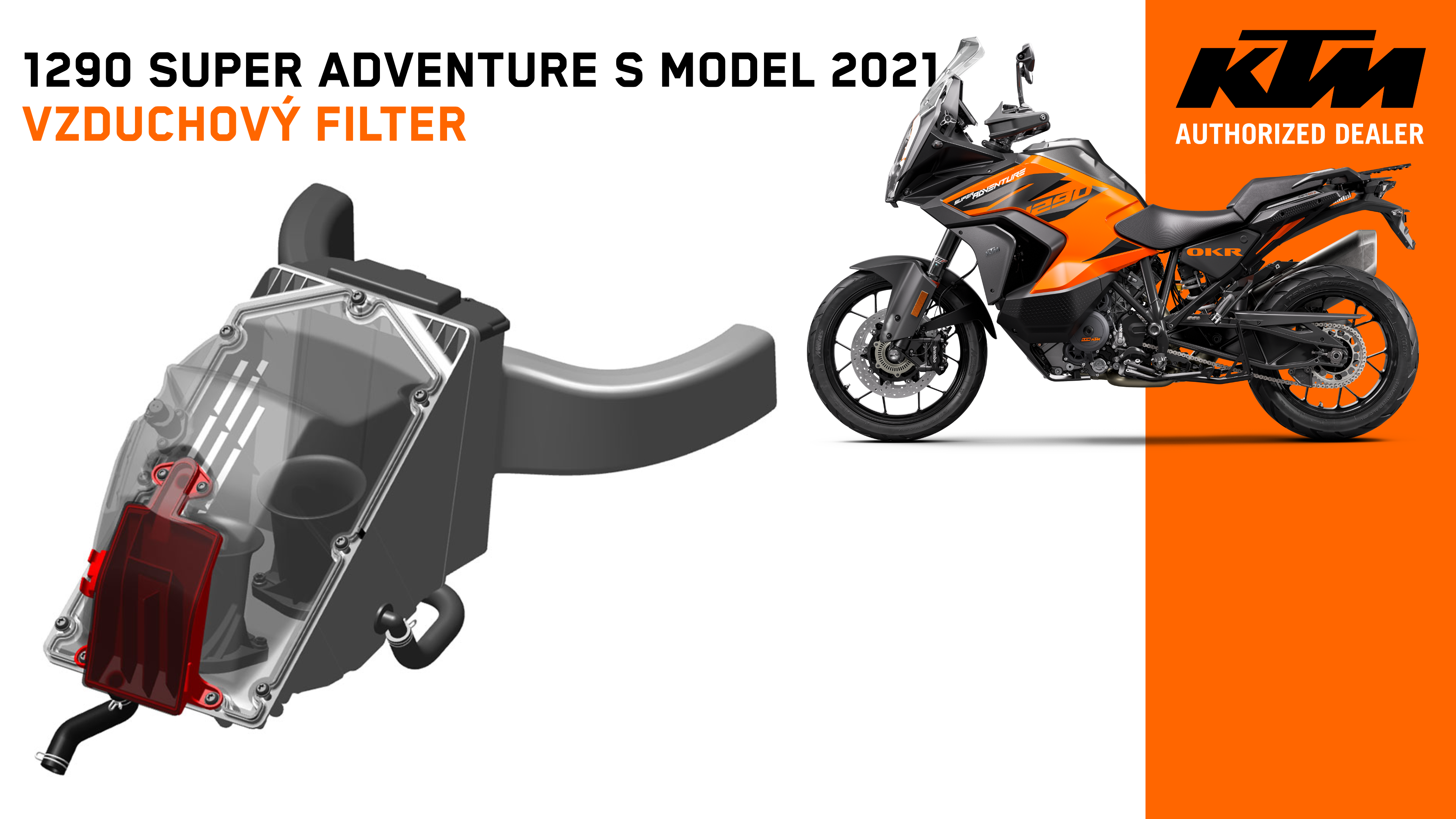 KTM 1290 Super Adventure S 2021 - Vzduchový filter